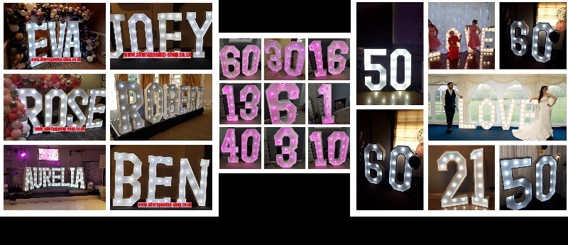 Light Up Numbers and Letters