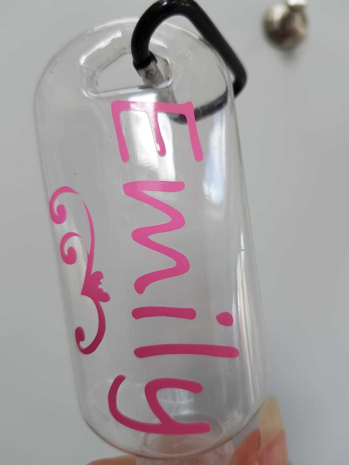 Hand Sanitiser bottle key ring Image 7