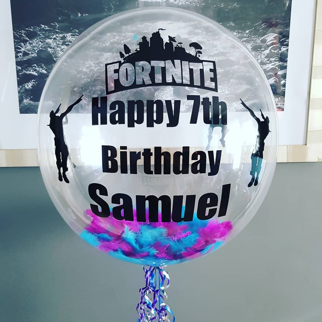 Personalised Fortnite balloon